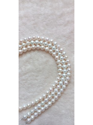 İncihanem Beyaz Inci Kolye 7-8mm 1 Adet