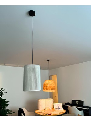 UltraMint Beyaz Pamuklu Avize ile Modern ve Şık Aydınlatma Çözümü
