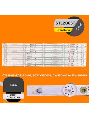 Renas Store Morio,onvo 55" CY55D05-ZC62AG-02,303CY550033,CY-55DN-2W-33V-300MA Tvled Bar