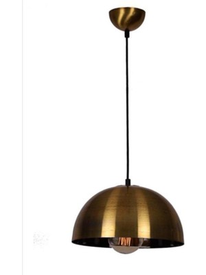 UltraMint Retro Eskitme Metal Sarkıt Avize, Rustik Tasarım, 30 cm Boyut