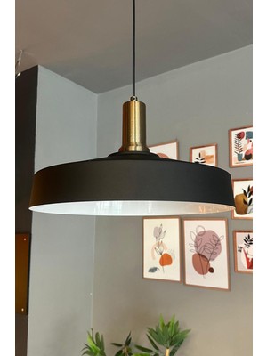 UltraMint Açe Siyah Eskitme Fener Başlık Avize, Retro Sarkıt, Ofis, Showroom, Salon, Mutfak Işıklandırması