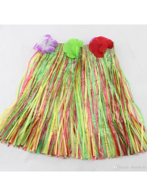 Ankaverse Hawaii Hula Eteği Karışık Renk 40 cm (5286)