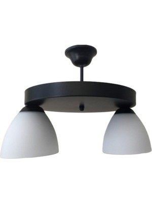 UltraMint Retro Ikili Opal Avize, Şık ve Modern Aydınlatma Çözümü