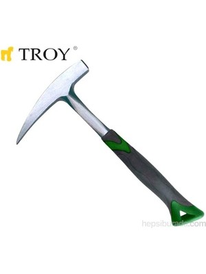 Troy 27245 Jeolog Çekici 630 Gr Sertleştirilmiş Karbon Çelik ile Ergonomik Tasarım ve Kaymaz Tutacak