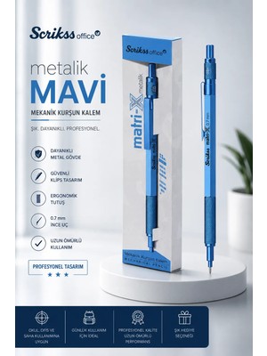 Scrikss Matri-X Versatil 07 Metalik Mavi