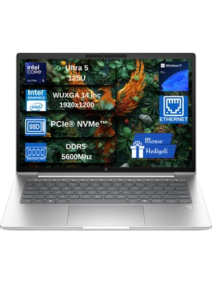 Hp Probook 440 G11 Intel Ultra 5-125U 48GB Ddr5 1tb SSD 14'' (1920 x 1200) WIN11PRO Taşınabilir Bilgisayar W8Z4M8AVPCB07