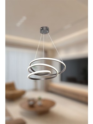UltraMint Modern Renkli LED Avize, Şık ve Aydınlık Tasarım