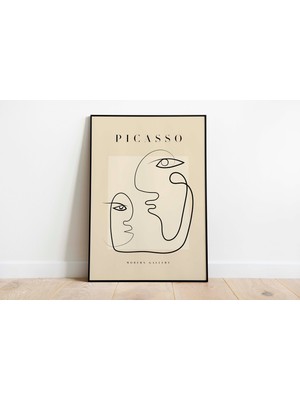 Pegziz Minimalist Sanatsal Duvar Dekor Tablosu