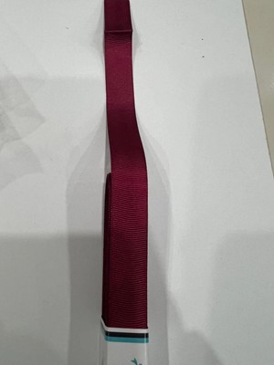 Hobi Dünyası Evim Hobidünyasıevim – Zarif Grogren Kurdele 2CM*10M Bordo Renk