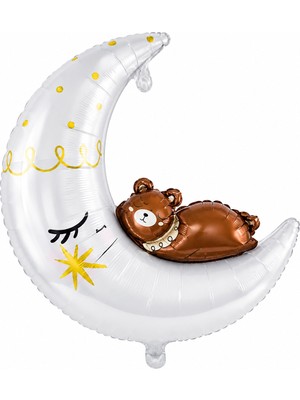 BeySüS Ayıcıklı Ay Dede Folyo Balon