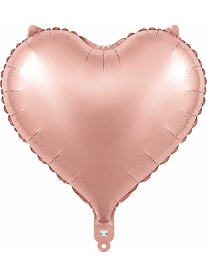 BeySüS Kalp Folyo Balon Pembe (18 Inc)