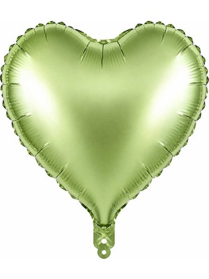 BeySüS Kalp Folyo Balon Yeşil (18 inc)