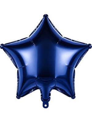 BeySüS Yıldız Folyo Balon Lacivert (18 Inc)