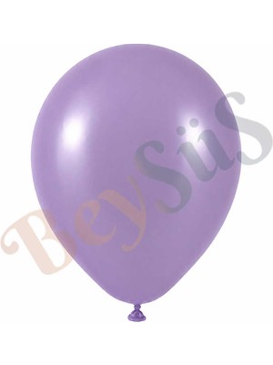 BeySüS Lavanta Renk Lateks Retro Balon (60 Cm) - 1 Adet