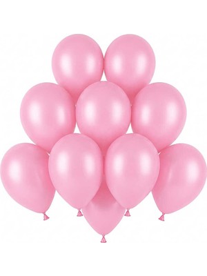BeySüS Gül Kurusu Renk Lateks Pastel Balon (13 cm) - 10 Adet