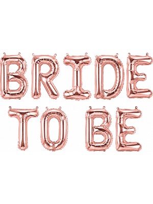 BeySüS Bride To Be Düz Yazı Folyo Balon