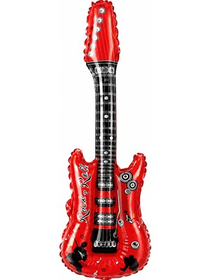 BeySüS Kırmızı Gitar Folyo Balon