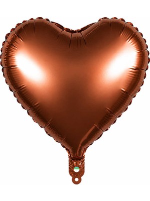 BeySüS Kalp Folyo Balon Çikolata kahve (18 inc)