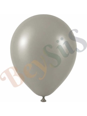 BeySüS Taş Renk Lateks Retro Balon (60 Cm) - 1 Adet