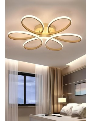 UltraMint Modern 60CM Eskitme Tek Renk Plafonyer LED Avize