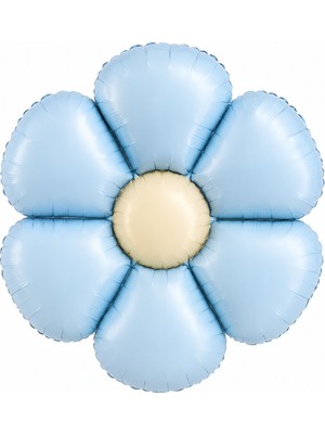 BeySüS Retro Mavi Papatya Folyo Balon