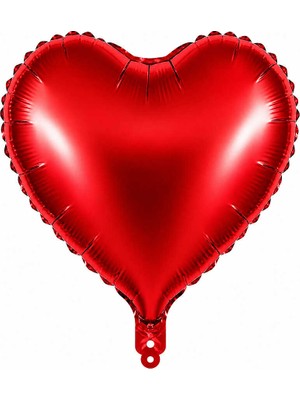 BeySüS Kalp Folyo Balon Kırmızı (18 Inc)