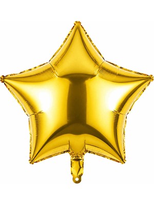 BeySüS Yıldız Folyo Balon Gold (18 inc)