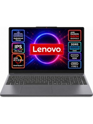 Lenovo Ideapad Slim 3 Amd Ryzen 7 7735HS 40GB 512GB SSD Windows 11 Pro 15.3" Taşınabilir Bilgisayar SM83K70098TR