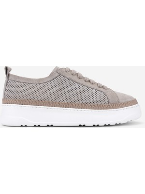 Valmenti Erkek Hakiki Deri Bej Sneakers & Spor Ayakkabı 1171 25-462 Erk Ayk Y26 Bej Lıno