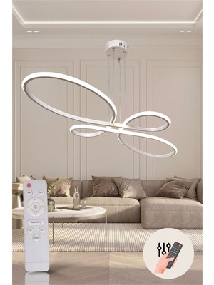 UltraMint Modern 3 Renk LED Avize, Salon, Mutfak ve Yatak Odası Için Şık Aydınlatma