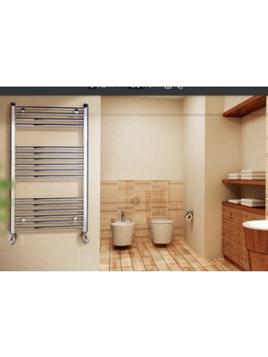 Maktek 600X700 Kaliteli Çelik Düz Havlupan Krom Kaplama Havlu Radyatör 60X70