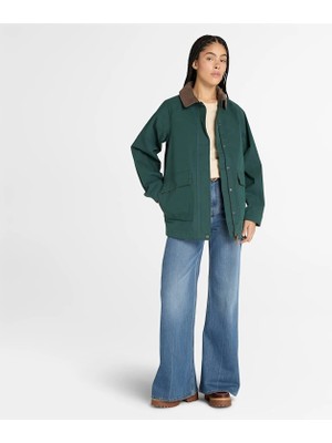 Timberland Waterproof Koyu Yeşil Wenham Su Geçirmez Barn Ceket
