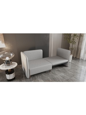 Gülcan Yatuyu® Sütlükahve Tekli Yataklı Refakatçi Koltuğu (Otel, Hastane, Rezidans, Genç Odası Koltuğu)