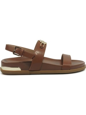 Nine West Ronı Taba Kadın Düz Sandalet