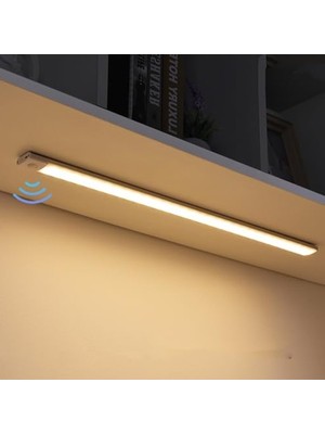 Die Grup Akıllı Hareket Sensörlü 3 Işık Modlu Lamba Dolap Mutfak Işığı - 40 LED - 40 cm Usbli-Şarj          [enerji Sınıfı A]