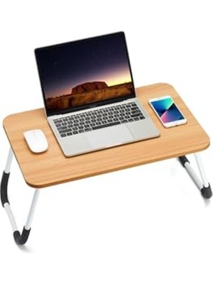 Die Grup Laptop Sehpası Masası Katlanabilir Yatak Koltuk Üstü Kahvaltı Bilgisayar Sehpası