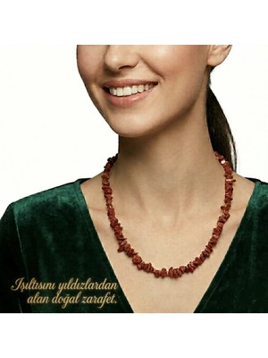 Doğaltaş YıldızTaşı Kolye 