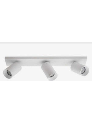 UltraMint Enerji Tasarruflu 3’lü LED Spot Takımı, Modern Tavan ve Duvar Aydınlatması