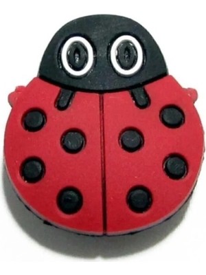 Crocs Jıbbıtz 10004844-LADYBUG Unıque Ns Terlik Süsü