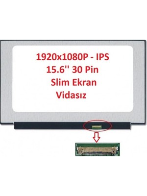 Ni-On Lenovo Ideapad S145-15API 81UT001ATX Uyumlu LCD Ekran - Panel (15.6" Slim LED 30 Pin Full Hd Ips)Ekran bandı yanında verilmektedir.