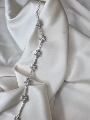 Roha Çelik Silver Sparkle Bileklik