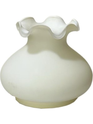 UltraMint Eski Tip Otantik Tasarım Aladdin Cam Yedek Avize Camı, Çap 11 cm