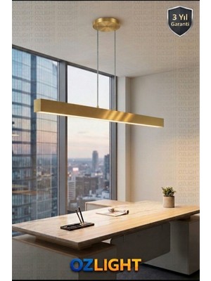 UltraMint 120 cm Lineer Sarkıt LED Avize – Modern Tasarım, Kasa ve Işık Renk Seçenekleri