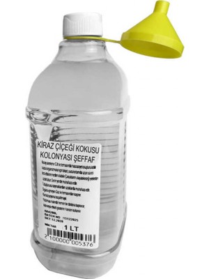 Hayaller Dükkanı Kolonya Kiraz Çiçeği Kokusu Şeffaf 50 Drc Pk:1 Lt