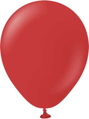 Hayaller Dükkanı Balon Düz 12 Inc (Jojo Balloons) Vişne Rengi  PK:100