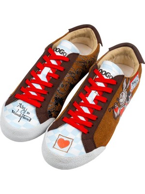 Dogo Kadın Vegan Deri Çok Renkli Sneakers - Alice In Nowhere Tasarım