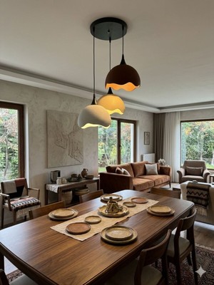 UltraMint Modern Betonsuz Iskandinav Sarkıt Avize, Salon ve Mutfak Için Şık Tasarım