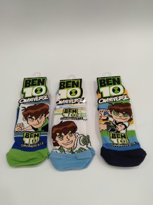 Çimpa Ben 10 4837 Lisanslı Çocuk Patik Çorap