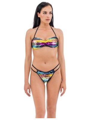 Med Gogo Bandeau Top Bikini