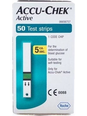 Accu-Chek Active 50 Adet Test Strip Medikal Standartlara Uygun Hafif ve Dayanıklı Özellikler